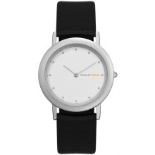 Cannes
Ultra slim Dress watch in male 35mm and female 27mm sizes Matt finish silver plated 3ATM water resistant brass case .
Please Click the image for more information.