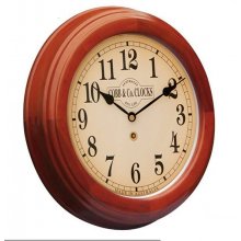 12'/300mm Wood Cased Wall Clock #07LR 
300mm12 round wooden cased wall clock with 3 hand movement Logo printed in 4 spot colours onto any colour dial with markings to your choice Ha.
Please Click the image for more information.