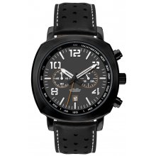 Genoa Sports Chronograph Black
Beautifully crafted two or three eye Chronograph with single date in a black plated solid stainless steel 10 ATM 100 meter water resistant 45mm case M.
Please Click the image for more information.