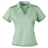 Ladies 185g Polyester COOL DRY Polo
Very soft silky feel fabric short sleeve fitted sizes contrast trims on sleeves edge of placket and hem fashionable self fabric collar Vneck side splits Either p.
Please Click the image for more information.