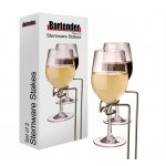 Bartender - Stemware Stakes (set of 2 wine glass holder stakes)
These sturdy wine glass holder stakes are  a great gift for someone who loves picnics garden parties and outdoor events .
Please Click the image for more information.