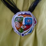 Funny Face Costume Necklace
This latest fashion necklace features a brilliantly coloured funny face medallion imbedded with sparkle jewels for the eyes .
Please Click the image for more information.