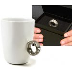 2 Carat Bling Cup
Heres a great way to start the day  a graceful porcelain cupthat adorns you with a sparkling solitaire diamond ring whenyou pick it up  Makes a great office gift to those who are practically married to their jobThe BEST .
Please Click the image for more information.