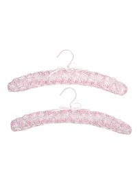 PAIR OF COATHANGERS PINK
PAIR OF COATHANGERS PINK COVERED IN BEAUTIFUL RIBBON ROSETTES
Please Click the image for more information.