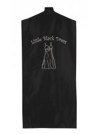LITTLE BLACK DRESS GARMENT COVER
BLACK AND WHITE SATIN JEWELLERY ROLL WITH DIAMONTE
Please Click the image for more information.