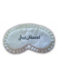 EYEMASK JUST MARRIED
SILK CREAM AND BLACK JUST MARRIED  EYEMASK
Please Click the image for more information.