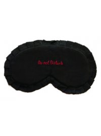 DO NT DISTURB RED & BLACK
SILK EYEMASK BLACK WITH RE EMBROIDERY DO NOT DISTURB
Please Click the image for more information.