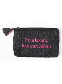 COSMETIC PURSE I'M A LUXURY FEW CAN AFFORD
BLACK AND PINK COSMETIC PURSEIM A LUXURY FEW CAMN AFFORD
Please Click the image for more information.