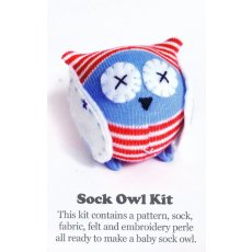 Craft Schmaft Mini Sock Owl Kit Blue & Red
This beautiful kit contains everything you need to make a baby size  sock owlContents include Pattern cotton sock fabric felt  embroidery perleThe pattern.
Please Click the image for more information.