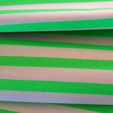 Fluoro Stripe Green
Medium home decorating weight fluoro striped fabric perfect for cushions napery table runners quilts lampshades etc.
Please Click the image for more information.