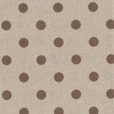 Spots Cocoa on Natural Linen Blend
Home decorating weight largerscale spot printed on a cottonlinen blend Suitable for lampshades cushions bags midweight skirts and many other craft and sewing projects.
Please Click the image for more information.