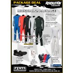 Mondial 2 Package
Package Price $113300  Package includes  RPM MONDIAL 2 RACESUIT SIZE 4664 RPM NXR UNDERWEAR SIZE 2XS3XL  Natural RPM NXR BALACLAVA Natural RPM START GLOVES SIZE S3XL RPM SOCKS SIZE SL RPM INDY3 BOOTS SIZE 3649
Please Click the image for more information.