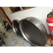 Steel 30" Diameter Wheel Tub
Steel 30 Diameter Wheel Tub 60mm RadiusCut in Half for 2 sides
Please Click the image for more information.