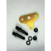 Wisbone locater mount kit
Wishbone track locater mount 2 studsWashers 12 point nuts Center bolt and chromoly mounting tab with brake line holder.
Please Click the image for more information.