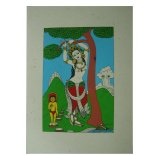 Mayadevi Deity Cards, Set of 4
Handmade paper card from Nepal  Set of four cards  Same design  Cards are blank inside and come with envelope
Please Click the image for more information.