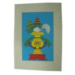 Buddhist Gift Cards, Set of 4
Hand made paper card from Nepal  Set of 4  Same Design  Cards are blank inside
Please Click the image for more information.