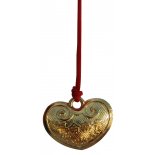 Heart, Gold Metal Hanging on Red cord, Pendant:  H:  15mm x W:  20mm
Heart Gold Metal Hanging on Red cord Pendant  H  15mm x W  20mmLove Heart pendant
Please Click the image for more information.