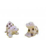 Playful Puppy Statues, White & Brown with Gold, Ceramic, Pair, H50 x W70 x D40mm
Playful Puppy Statues White  Brown with Gold Ceramic Pair H50 x W70 x D40mm H55 x W45 x D70mm
Please Click the image for more information.