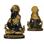 Yab Yum "Gift of Life" Black & Gold Statue 115mm
Yab Yum statue  Gift of Life  According to ancient teachings Yab Yum symbolises the intimate union of  the spiritual and the material without which there is no existence Deit.
Please Click the image for more information.