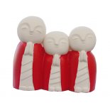 Family of three Jizos
Family of three Jizo statue praying Representing protection for the familyIn handpainted white and red finish
Please Click the image for more information.