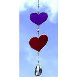 Purple and Red Heart Light Catcher with 1 Crystal

Please Click the image for more information.