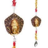 Metal Amitabah Light Catcher 
Metal Amitabah Light Catcher with Amber  Gold Beaded Strand 260mm
Please Click the image for more information.