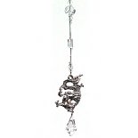 Small Metal Dragon 
Small Metal Dragon Car Light Catcher with Delicately Beaded Strand
Please Click the image for more information.