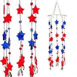 Star Mobile Red & Blue with Crystal Drops 510mm
Original Anjian design mobile Red and Blue stars with crystal drops
Please Click the image for more information.