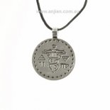 Caduceus - Intelligence, 
Caduceus  Intelligence Silver Pendant on black cord
Please Click the image for more information.
