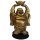 Surrounding Product: Standing Buddha Statue Holding Ingot above Head Antique Gold 195mm