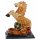 Surrounding Product: Horse Statue, Peach Gold on Black Stand, H: 90 x W: 50 x D: 70mm