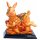 Surrounding Product: Rabbit Statue, Peach Gold on Black Stand, H: 80 x W: 70 x D: 50mm