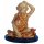 Surrounding Product: Monkey Statue, Peach Gold on Black Stand, H: 80 x W: 75 x D: 50mm