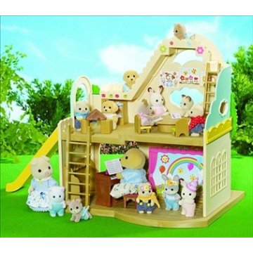 sylvanian families rainbow nursery