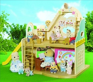 sylvanian families nursery set